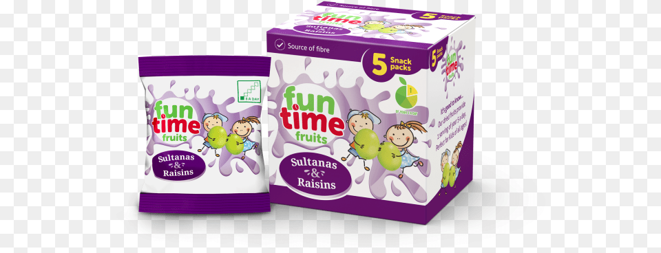 Funtime Sultana And Raisins 5 Pack Fun Time Free Png