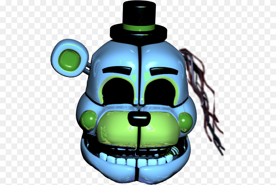 Funtime Witherde Golden Freddy Head Fnaf Funtime Freddy Cosplay, Robot Free Png Download