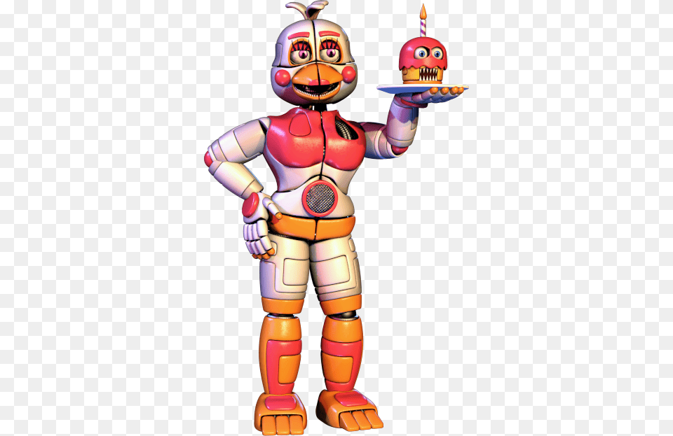 Funtimechica Freddy Fazbear39s Pizzeria Simulator Funtime Chica, Robot, Baby, Person Free Png