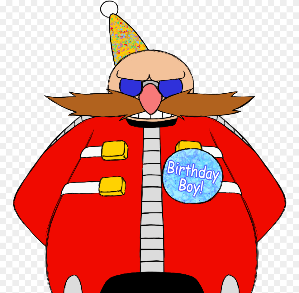 Fur Affinity Dot Dr Eggman Happy Birthday, Clothing, Hat, Baby, Person Free Png Download