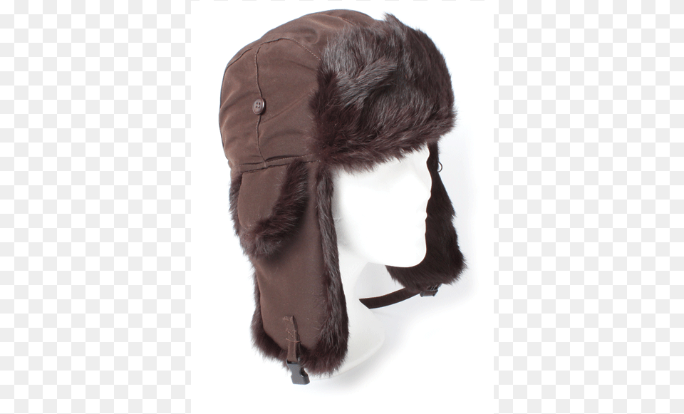 Fur Cap In Rabbit Pelshue, Clothing, Hat, Animal, Bear Png Image
