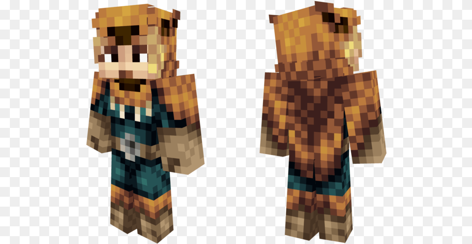 Fur Cloak Skin Minecraft, Adult, Male, Man, Person Png Image