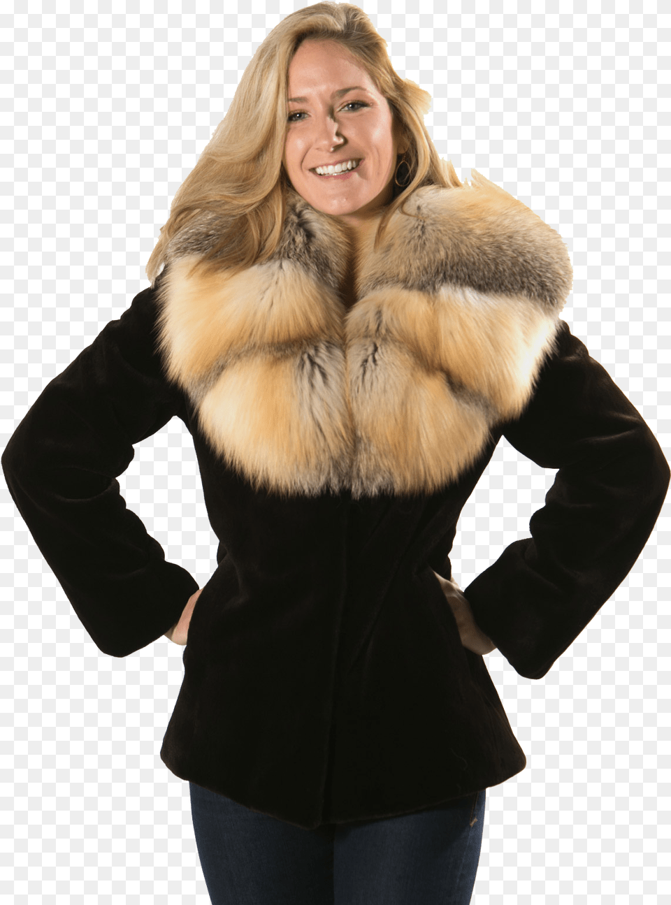 Fur Clothing, Adult, Person, Woman, Female Free Png