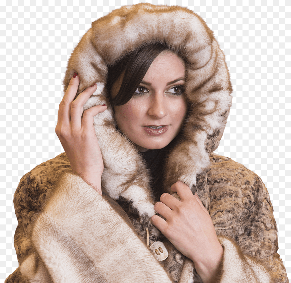 Fur Coat, Adult, Person, Woman, Female Free Png