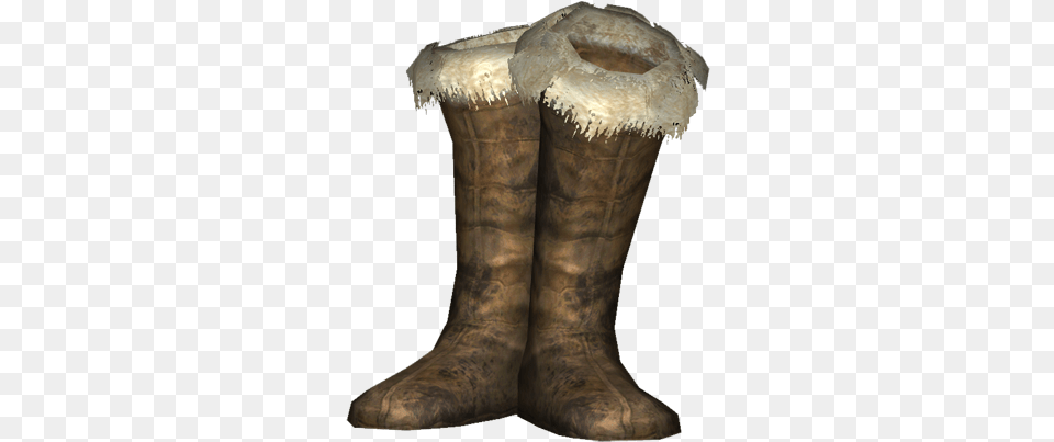Fur Lined Boots Skyrim Boots, Footwear, Boot, Clothing, Wedding Png