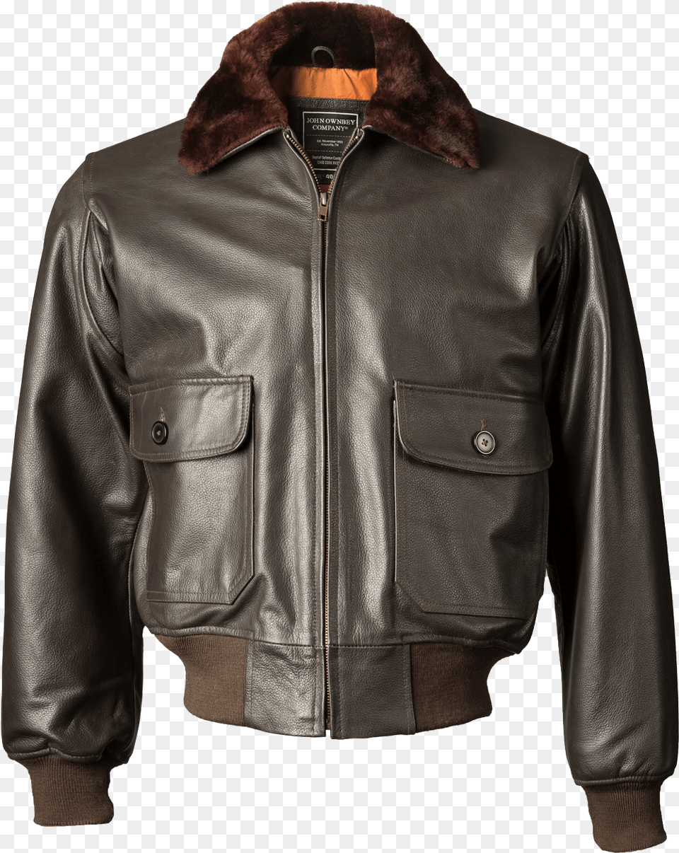 Fur Lined Leather Jacket Photo Military Leather Jacket Fur, Clothing, Coat, Leather Jacket Free Png Download