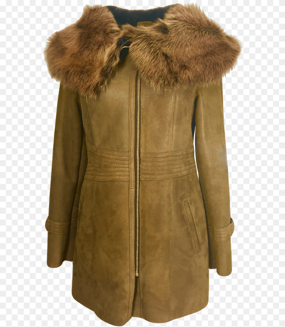Fur Lined Leather Jacket Transparent Fur Clothing, Coat, Overcoat Free Png