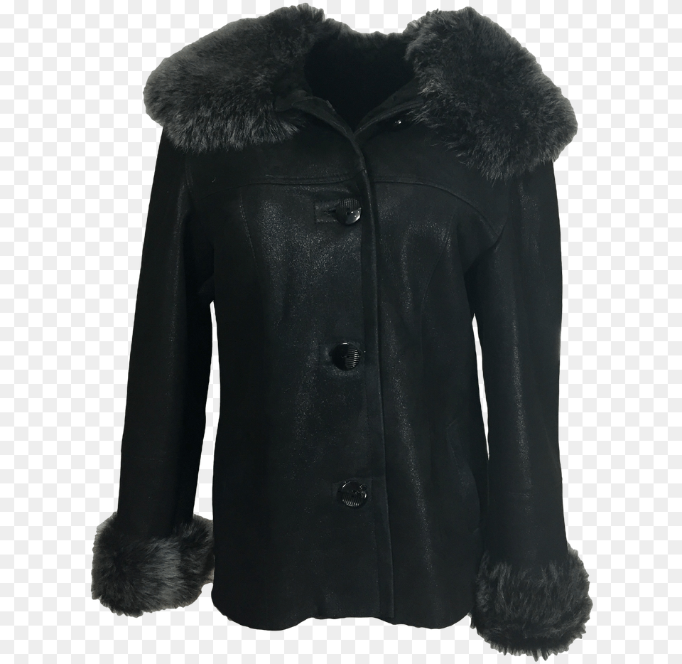 Fur Lined Leather Jacket Lining, Clothing, Coat, Overcoat Free Transparent Png