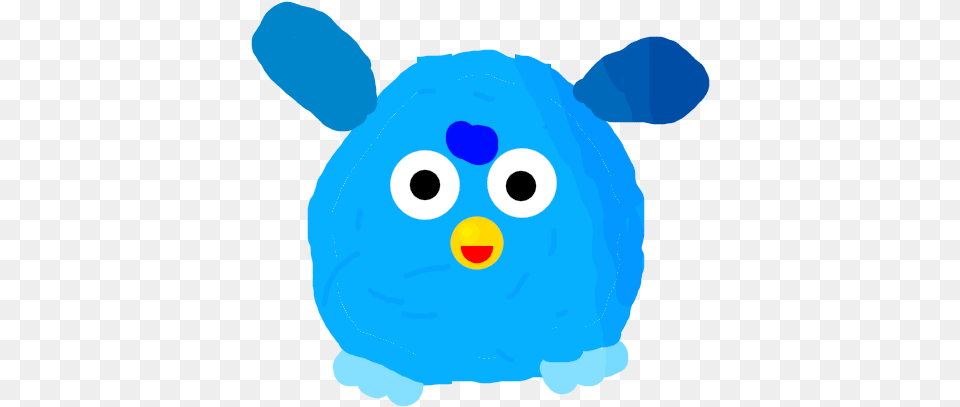 Furby 2023 Fandom Dot, Plush, Toy, Face, Head Png