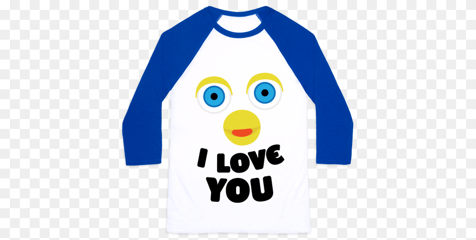 Furby Baseball Tees Lookhuman, Clothing, Long Sleeve, Shirt, Sleeve Png Image