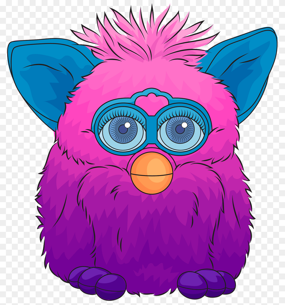 Furby Boom Clipart, Purple, Animal, Mammal, Rat Png