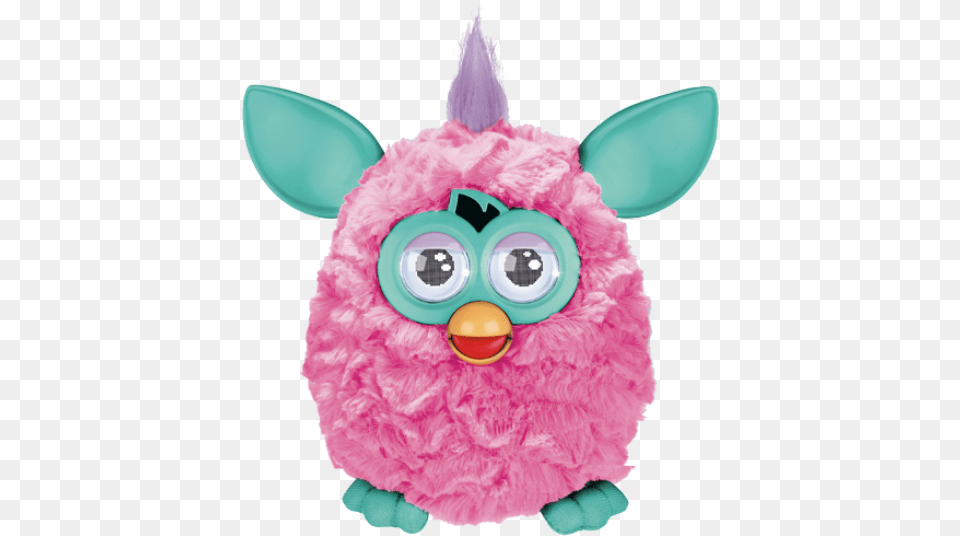 Furby Boom Furby Pink Teal, Plush, Toy, Pinata Png