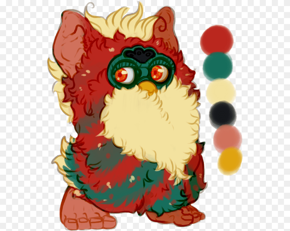 Furby Christmas Tree, Baby, Person, Art Free Png Download