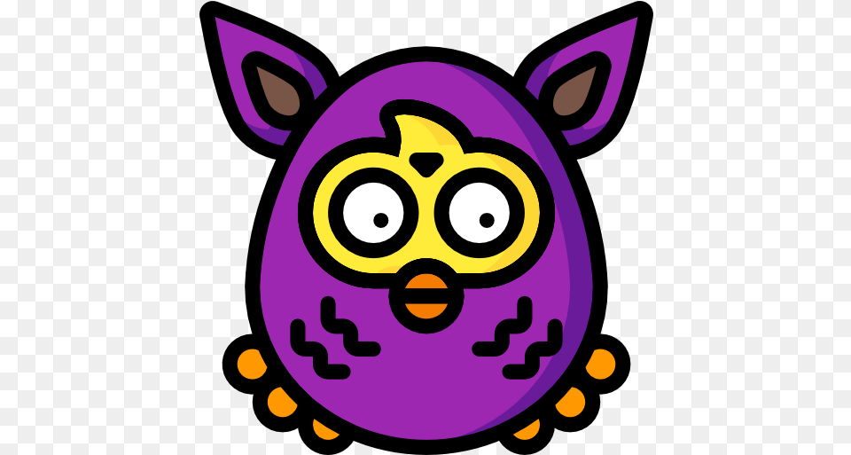 Furby Gaming Icons Furby Cartoon, Purple, Egg, Food, Animal Png