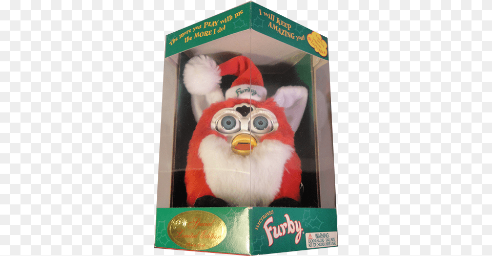 Furby Special Edition Christmas With Furby, Teddy Bear, Toy Png