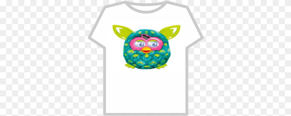 Furby T Shirts Furby Boom Peacock Roblox Illustration, Clothing, T-shirt, Shirt, Berry Free Png Download