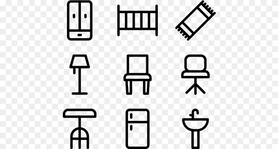 Furniture, Gray Png Image