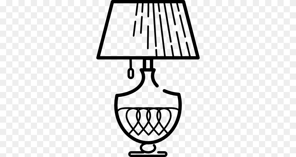 Furniture And Household Storage Furniture Bedroom Closet Icon, Lamp, Table Lamp, Chandelier, Lampshade Png