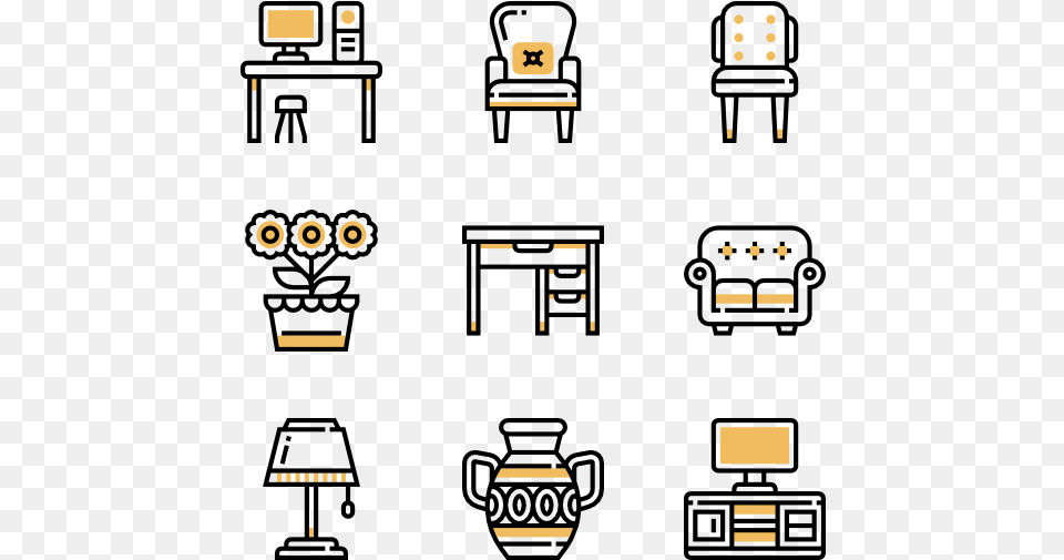 Furniture Big Data Icon Png Image