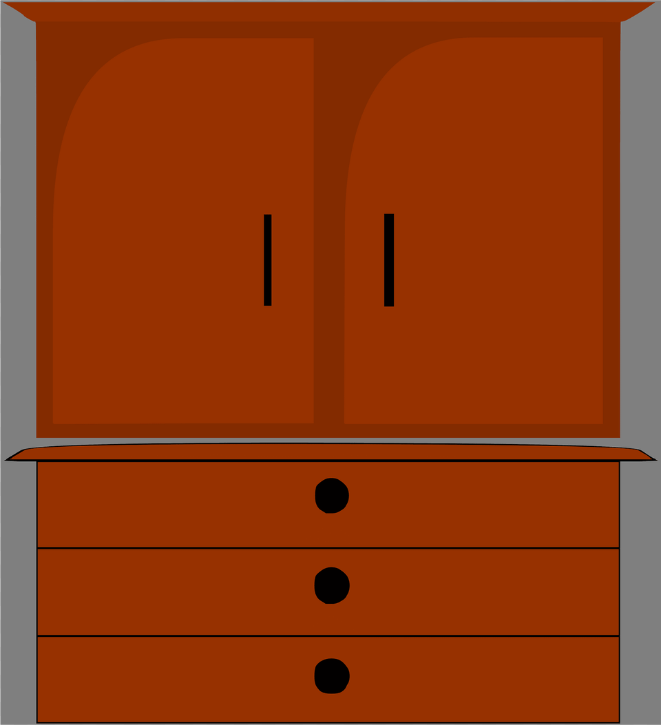 Furniture Clipart, Cabinet, Closet, Cupboard Free Png Download