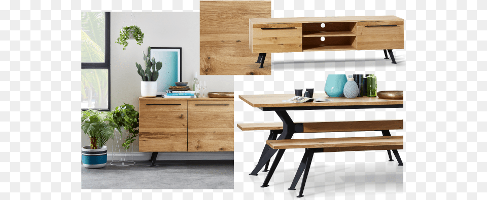 Furniture Collections Furniture, Table, Desk, Sideboard, Potted Plant Png