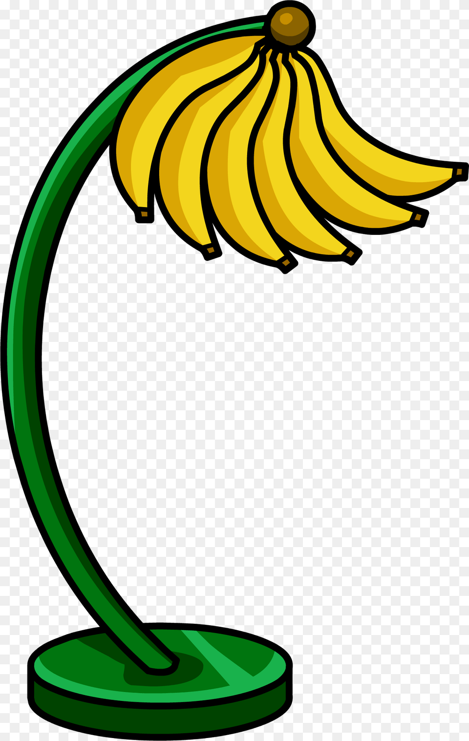 Furniture Icon Club Penguin Banana, Flower, Lamp, Plant, Daisy Free Png Download