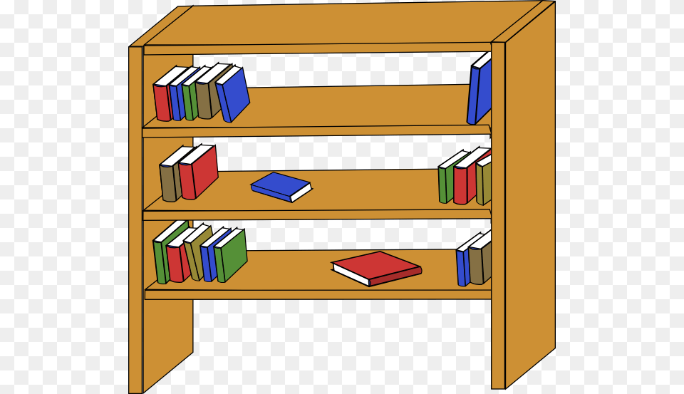 Furniture Library Shelves Books Clip Art, Bookcase, Shelf, Book, Publication Png