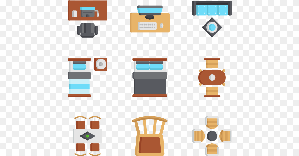 Furniture Top View Furniture Top View Free Download Png Image