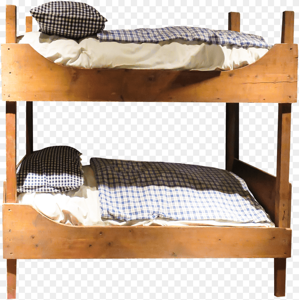 Furniture Wooden Bunk Bed Transparent Bunk Bed, Bunk Bed, Crib, Infant Bed Free Png