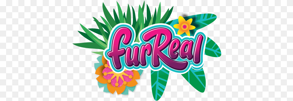 Furreal Friends Pets Toys Videos Furreal Cubby Logo, Art, Graphics, Sticker, Flower Png