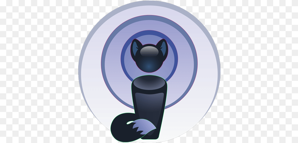 Furry Apple Podcast Edit By Obonic Fur Affinity Dot Net Podcast Icon, Sphere, Disk Png Image