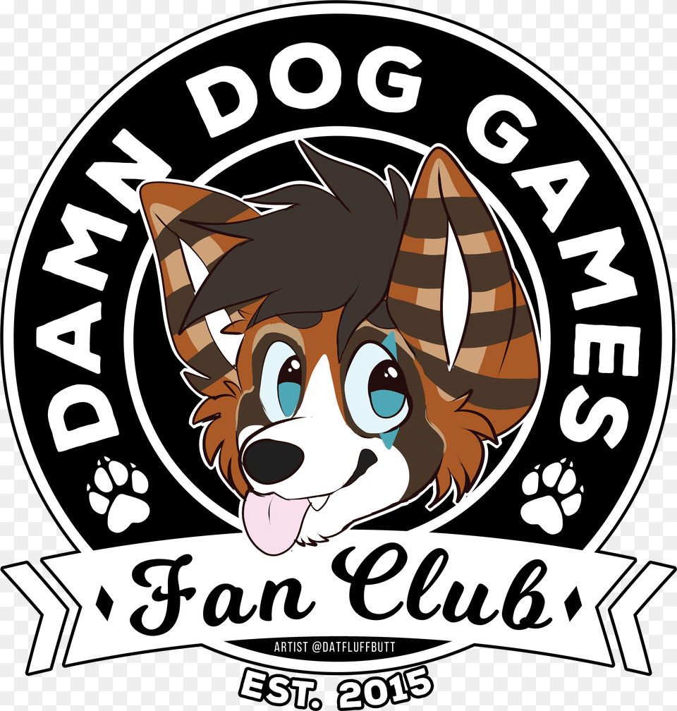 Furry Fan Club, Logo, Baby, Person, Face Png Image