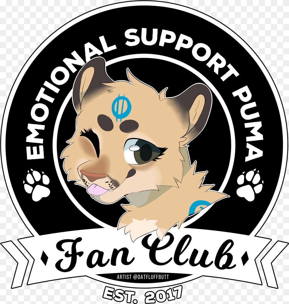 Furry Fan Club Transparent Cartoons Poster, Logo, Face, Head, Person Png Image