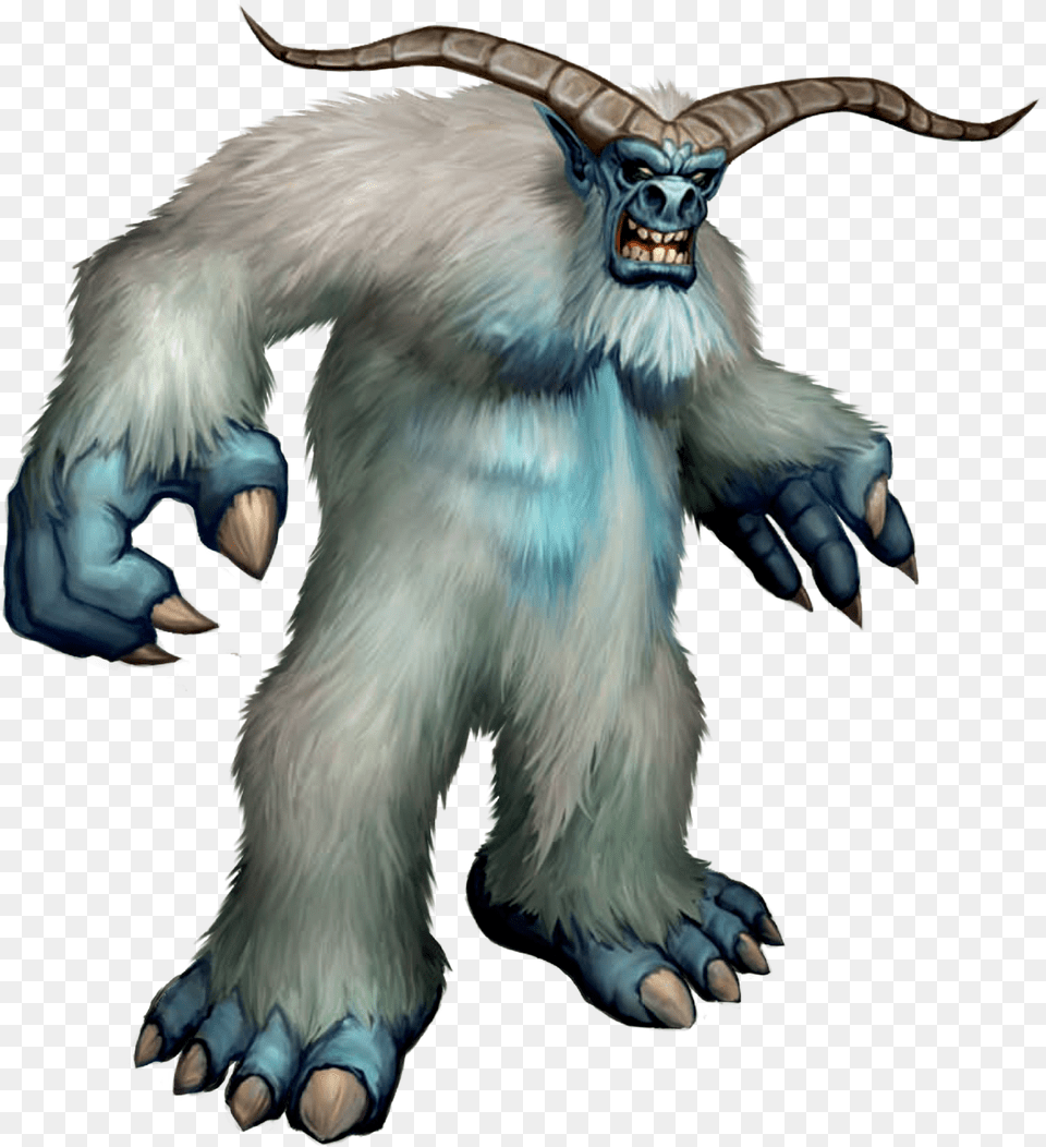 Furry Horned Wendigo, Animal, Bird, Electronics, Hardware Free Transparent Png