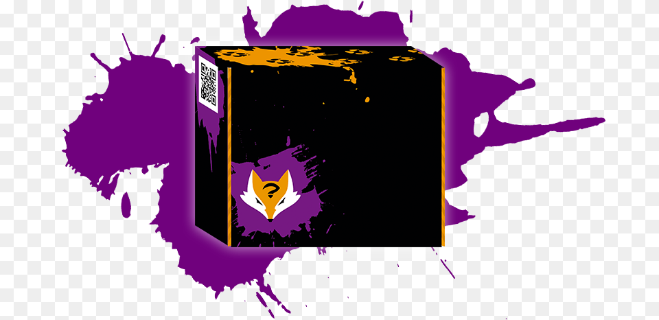 Furry Mystery Box Subscription Furry Mystery Box, Purple, Qr Code Png