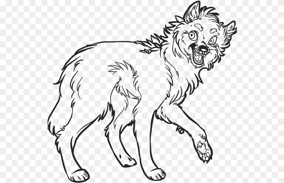 Furry Wolf Base Transparent Download Wolf Base Transparent Background, Art, Animal, Mammal, Drawing Free Png