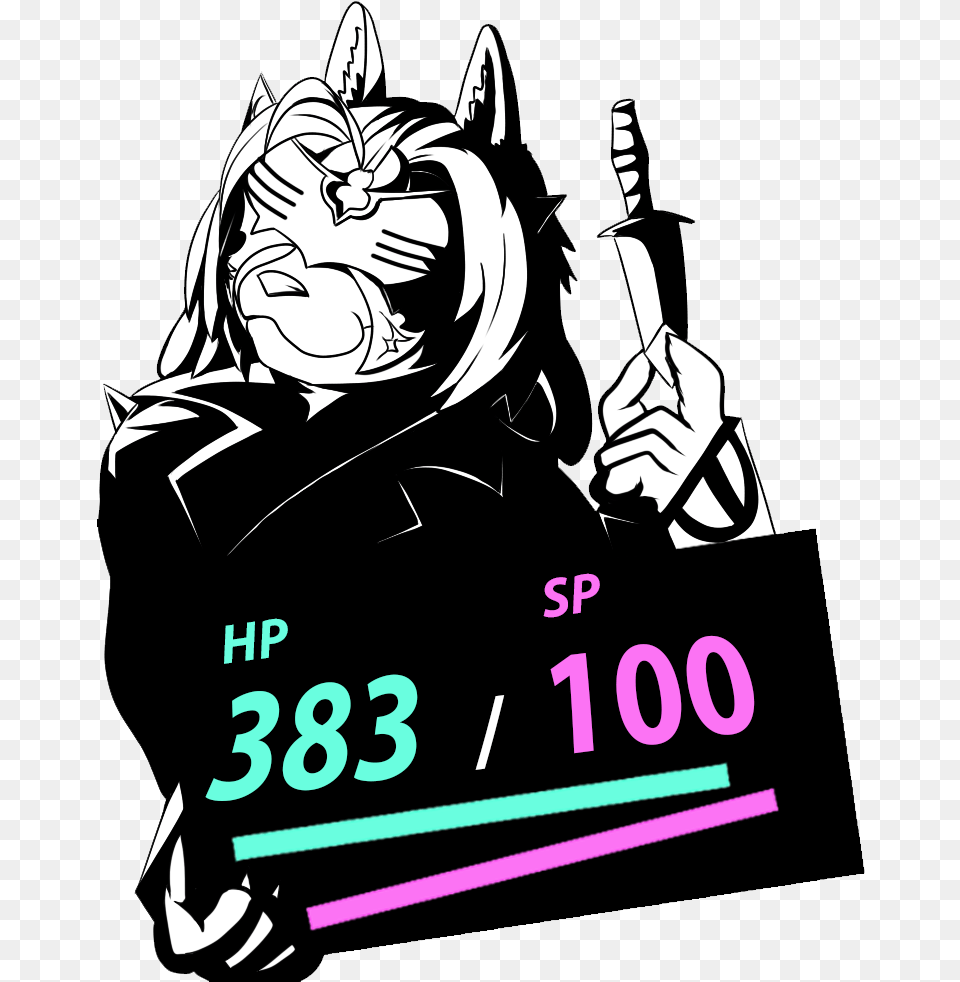 Fursona 5 Icon Battle Kasaiokami Commission Persona 5 Battle Icons, Book, Publication, Comics, Text Free Png Download