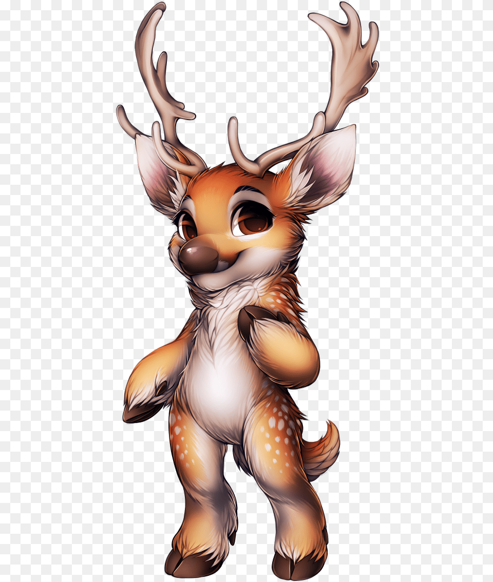 Furvilla On Twitter Furvilla Deer, Animal, Mammal, Wildlife, Baby Png Image