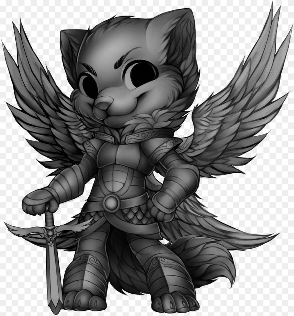Furvilla Quetzal Palace Angel Wolf, Baby, Person, Face, Head Free Png