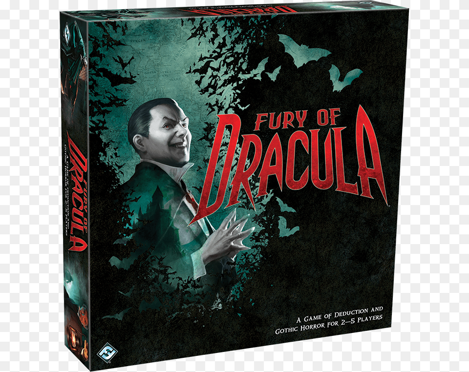 Fury Of Dracula Board Game, Publication, Advertisement, Book, Poster Free Png Download