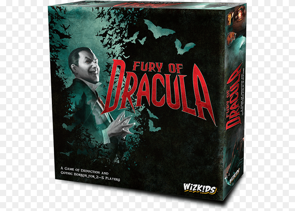 Fury Of Dracula Board Game 4th Edition, Book, Novel, Publication, Adult Free Png