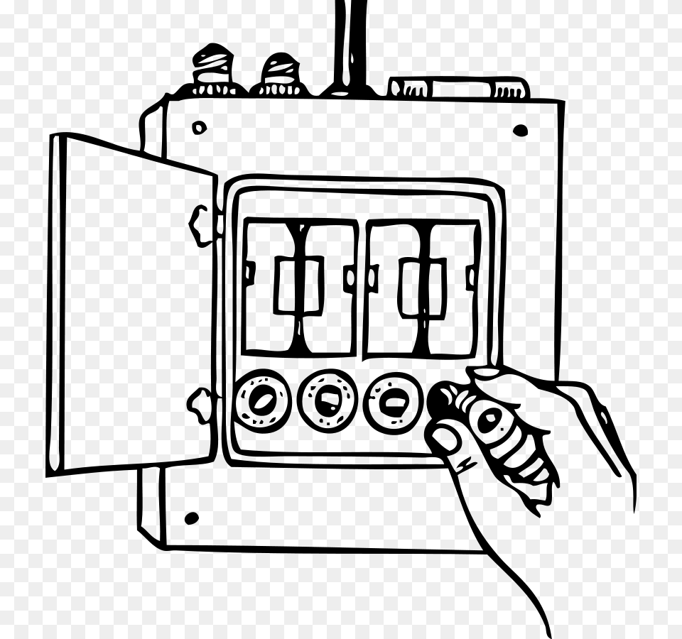 Fuse Box Clip Art Wiring Diagram Images, Gray Free Png