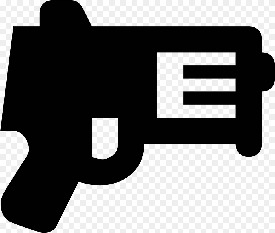 Fusil Nerf Icon Nerf Gun Svg, Gray Png Image