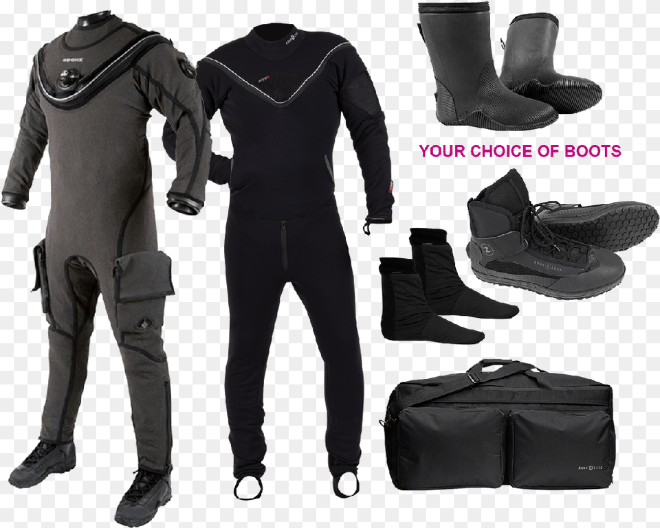 Fusion Kvr1 Aircore Thermal Fusion Package Drysuit Fusion Kvr 1 Air, Sleeve, Shoe, Long Sleeve, Footwear Free Transparent Png