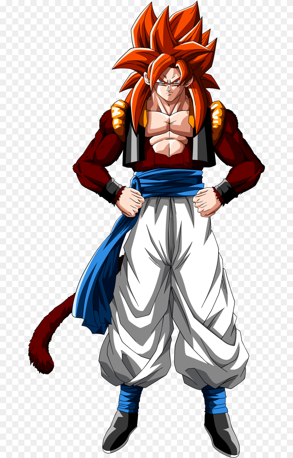 Fusion Zamasu Vs Ss4 Gogeta Battles Comic Vine Dragon Ball Z Gogeta Ssj4, Book, Publication, Comics, Person Free Transparent Png