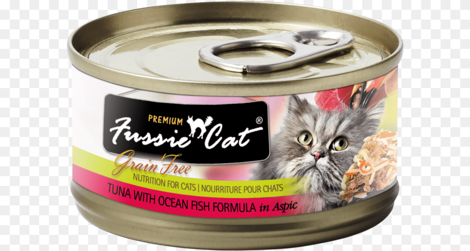 Fussie Cat Can Tuna, Aluminium, Canned Goods, Food, Tin Free Png