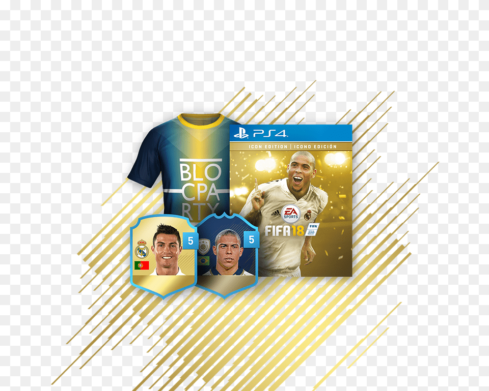 Fut Icons Player Ratings Fifa 18 Ultimate Team Ea Sports Sharing, T-shirt, Clothing, Shirt, Person Png Image