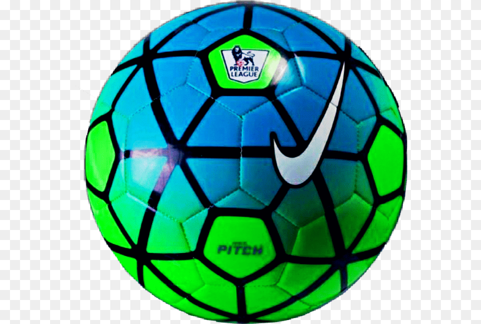 Futbolbaln Blue And Green Football, Ball, Soccer, Soccer Ball, Sport Png