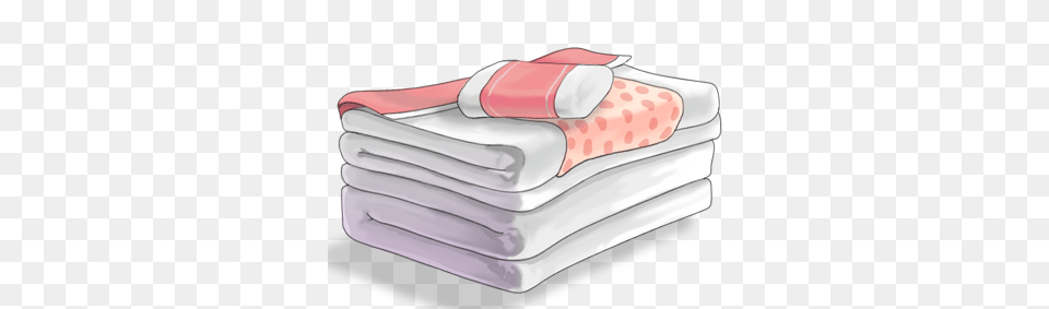 Futon And Pillow, Blanket, Furniture, Appliance, Blow Dryer Png Image