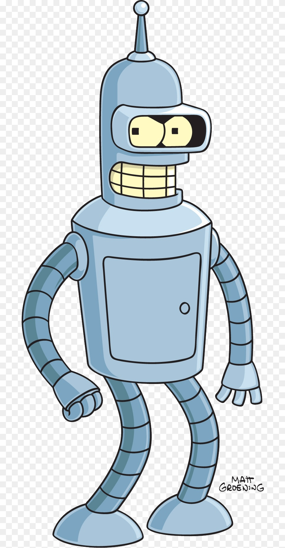 Futurama, Robot, Smoke Pipe Png